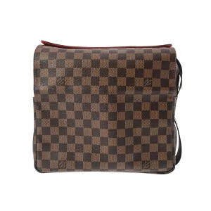 Louis Vuitton Damier Naviglio Brown Canvas Shoulder Bag